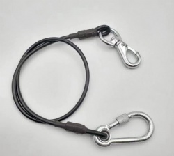 Safety Cable with Carabiner